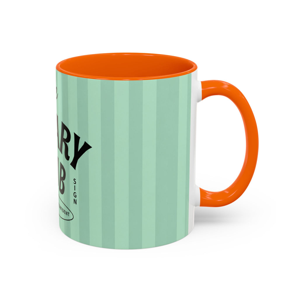 The Notary Club Accent Coffee Mug — Commissioned & Confident Notary Public Gift