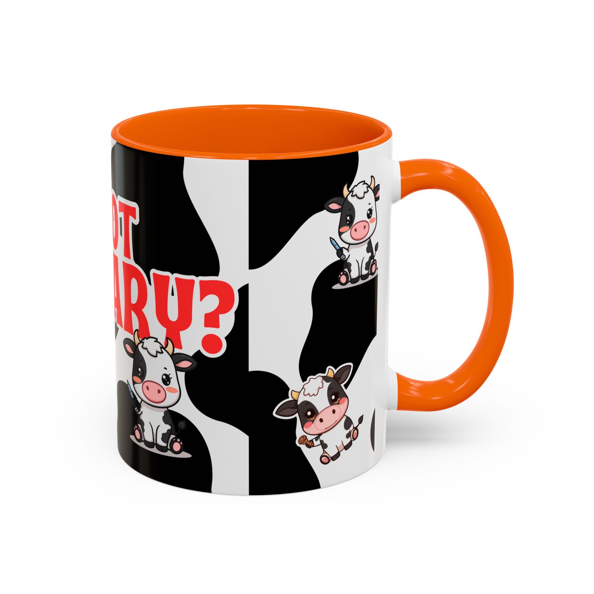 Got Notary? Cow Print Accent Coffee Mug | Funny Notary Public Gift | 11oz & 15oz