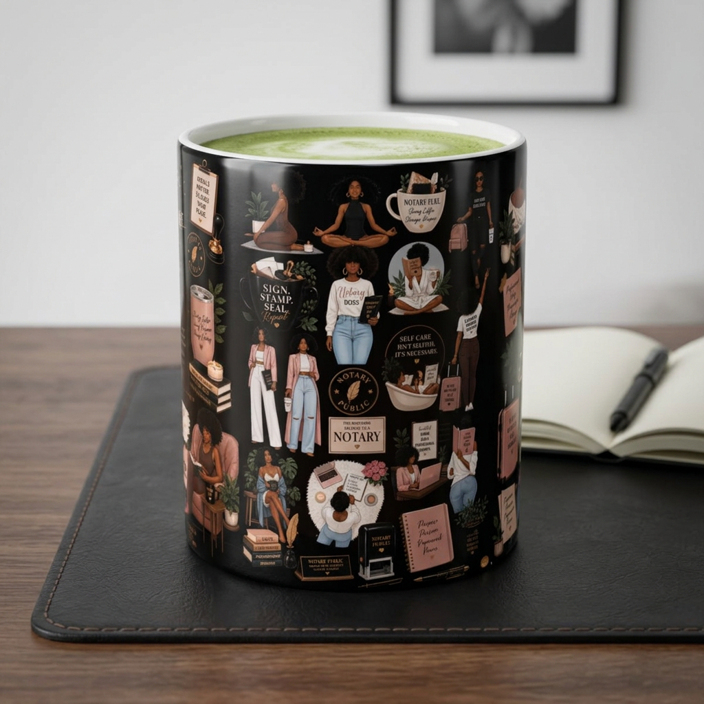 More Than a Stamp Mug | Inspirational Notary Coffee Mug | Mobile Notary Gift | Loan Signing Agent Mug | Ceramic 11oz & 15oz Cup