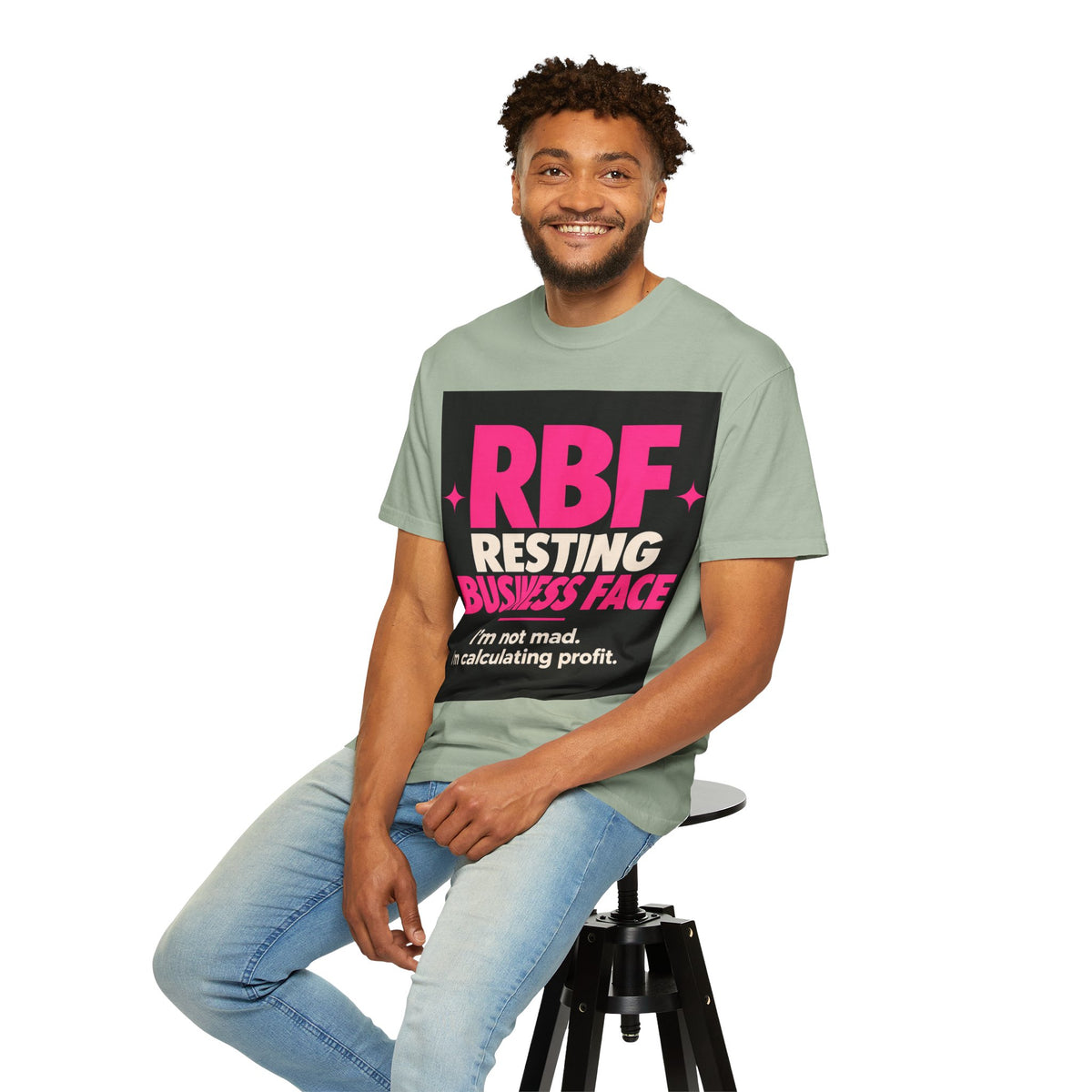 RBF Resting Business Face T-Shirt — I'm Not Mad, I'm Calculating Profit