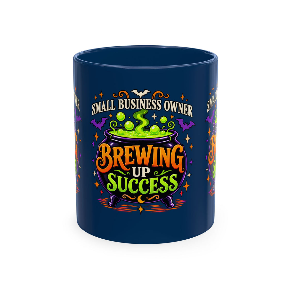 Brewing Up Success Mug | Small Business Owner Halloween Ceramic Coffee Cup