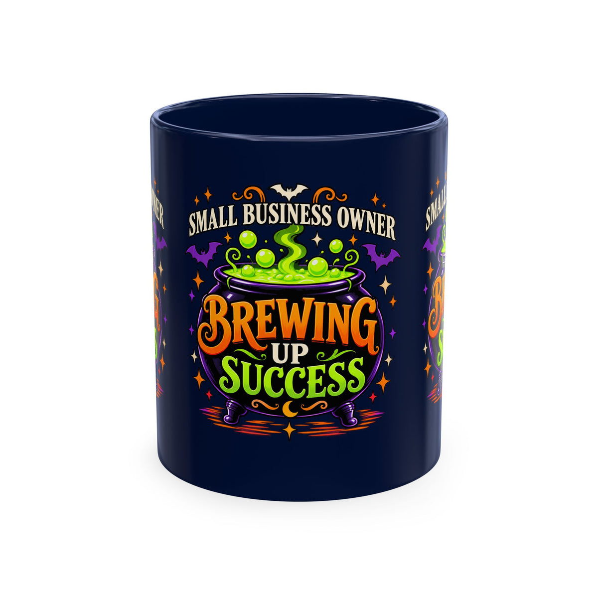 Brewing Up Success Mug | Small Business Owner Halloween Ceramic Coffee Cup