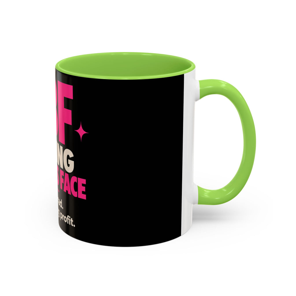 RBF Mug — "Resting Business Face: I'm not mad. I'm calculating profit."