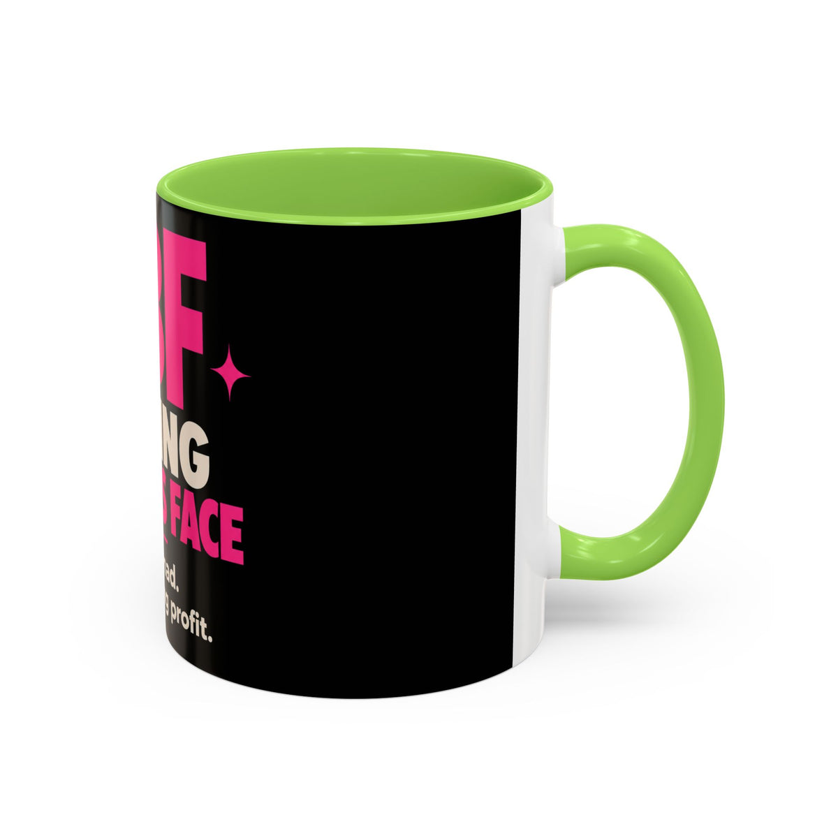 RBF Mug — "Resting Business Face: I'm not mad. I'm calculating profit."