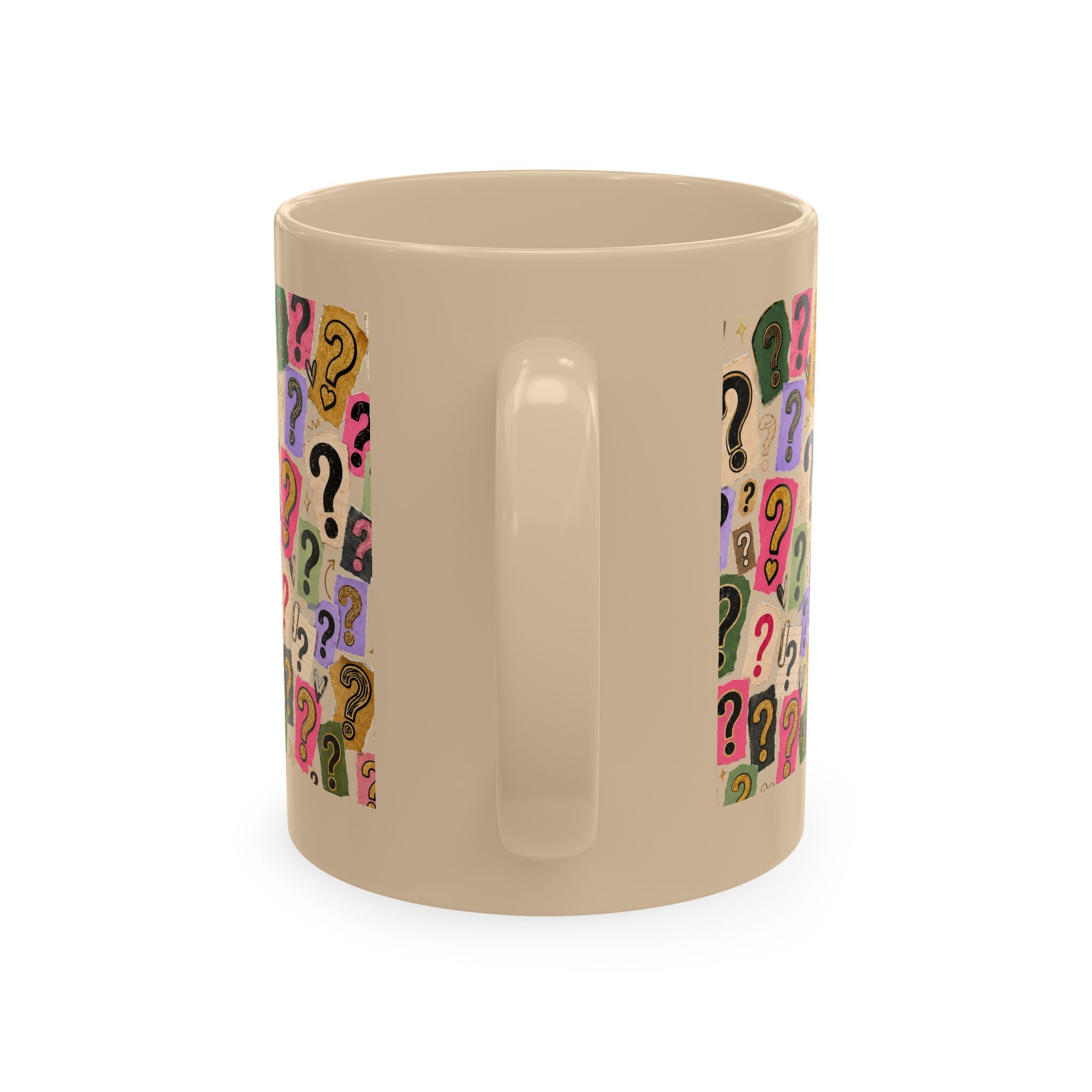 Notary Questions? I’ve Got Answers Ceramic Mug — Colorful Notary Public Coffee Cup