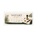 Notary Life Kiss-Cut Sticker — Professional Notary Seal Design