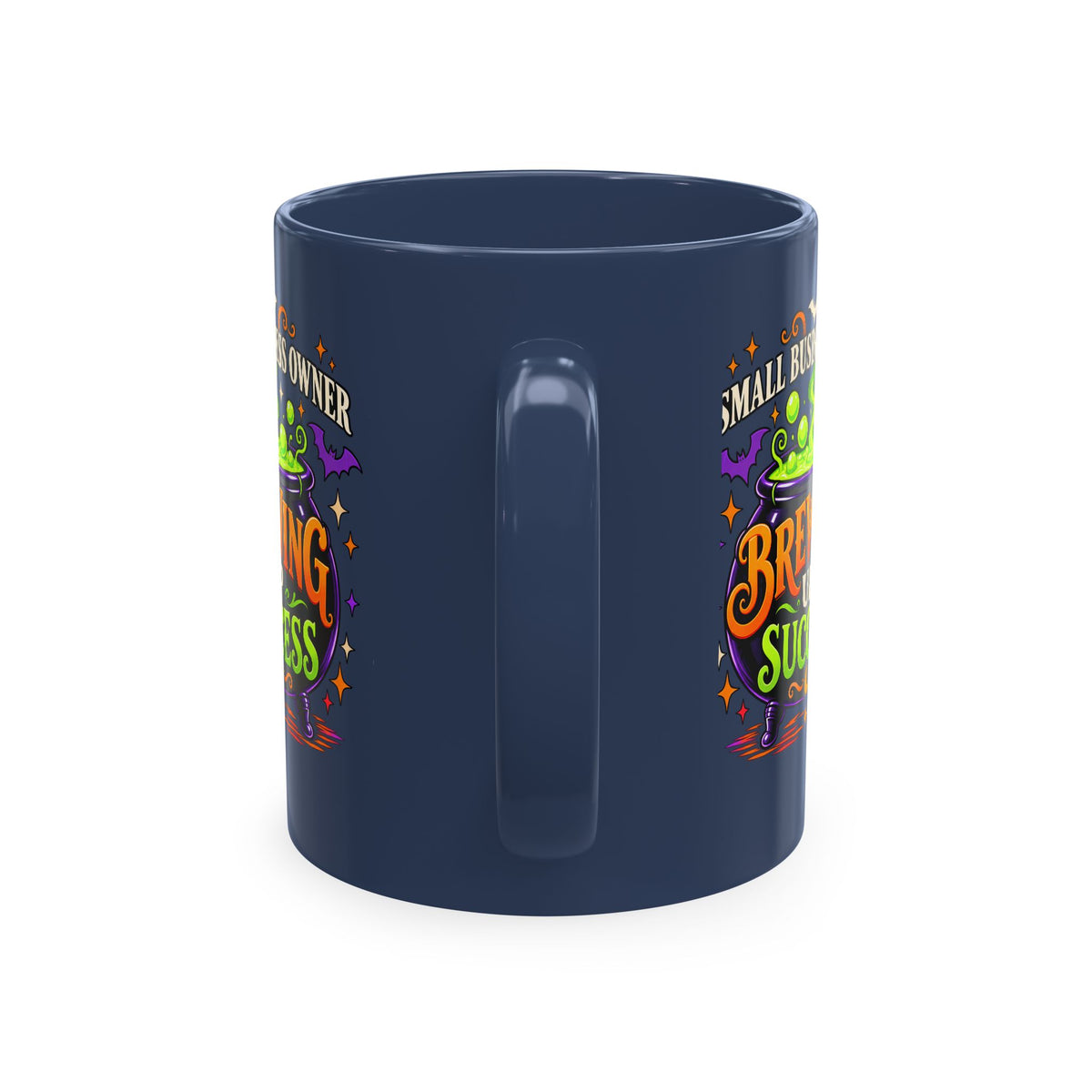Brewing Up Success Mug | Small Business Owner Halloween Ceramic Coffee Cup