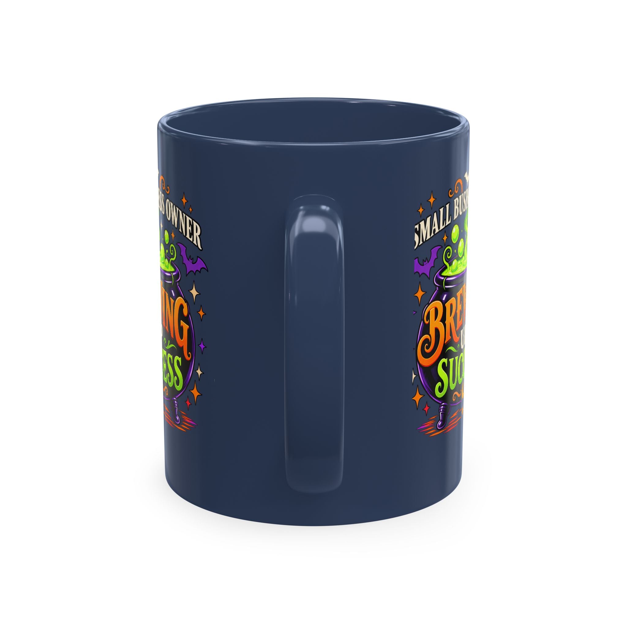 Brewing Up Success Mug | Small Business Owner Halloween Ceramic Coffee Cup