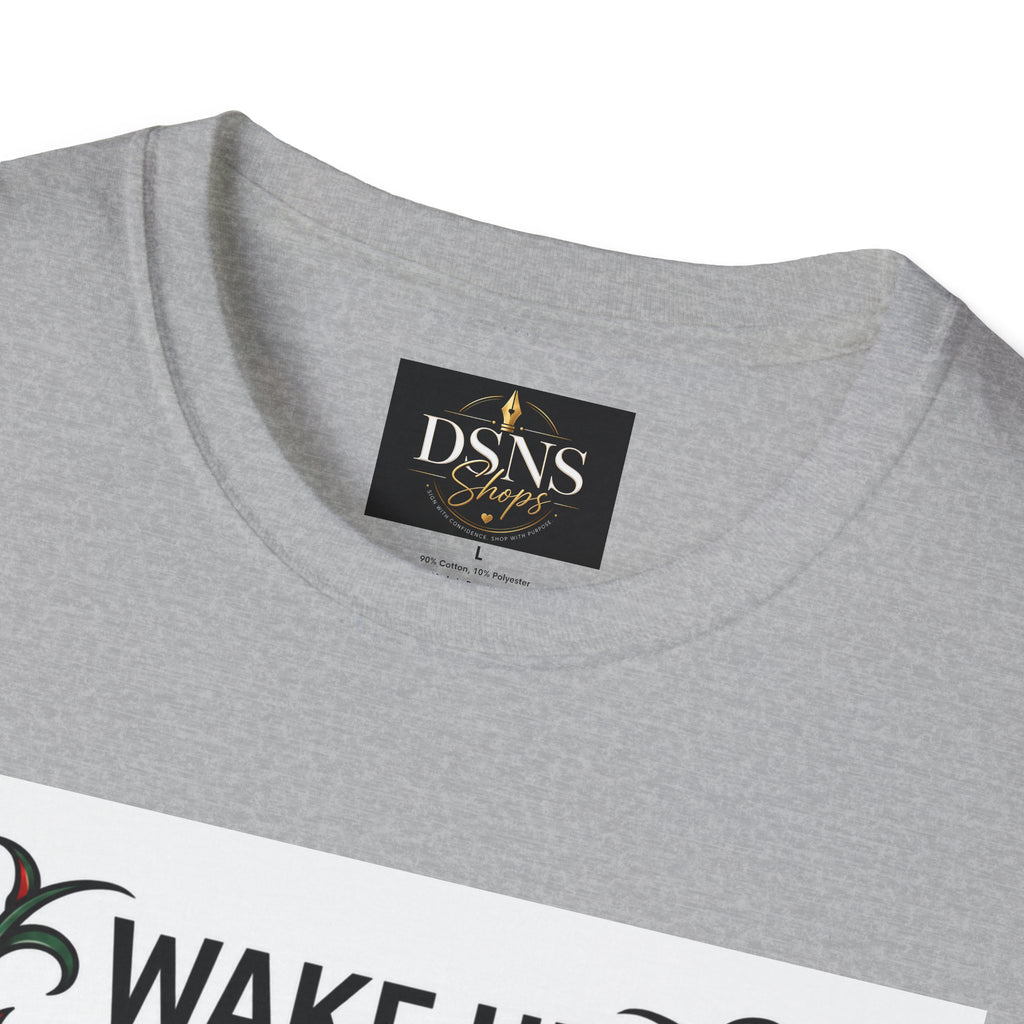 Wake Up Beauty, It’s Time to Beast Tee — Rose & Thorn Graphic Shirt