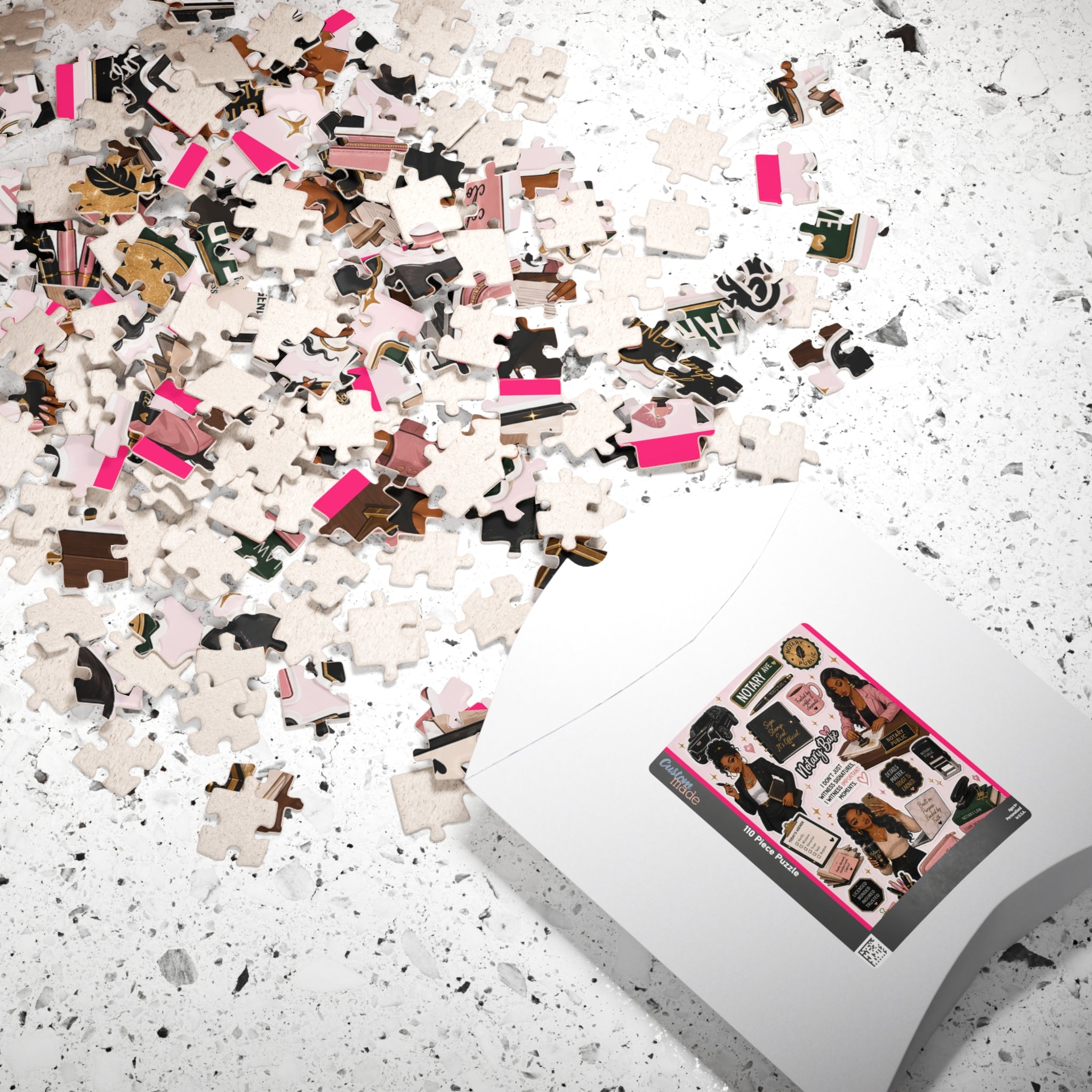 Notary Babe Jigsaw Puzzle | 110, 252, 520 & 1,014 Pieces