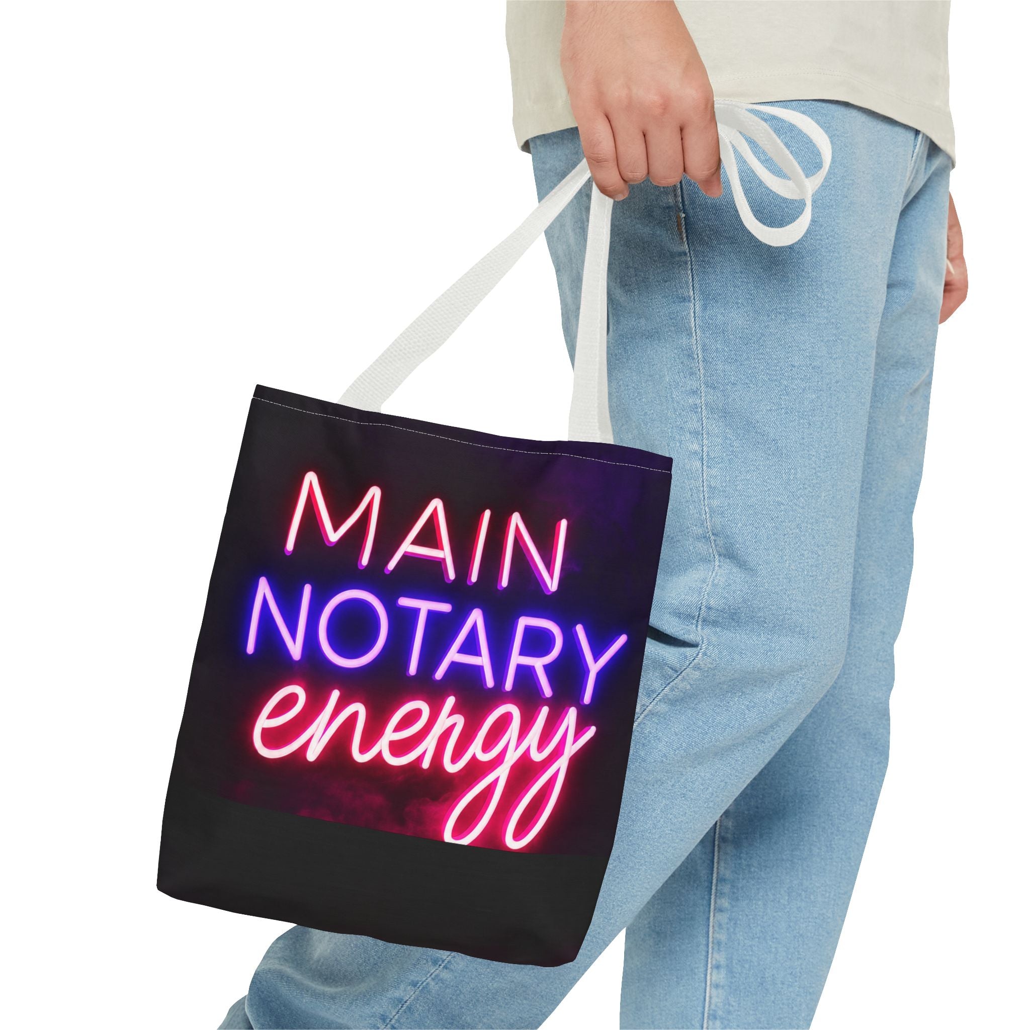 Main Notary Energy Tote Bag | Neon Notary Public Work Bag