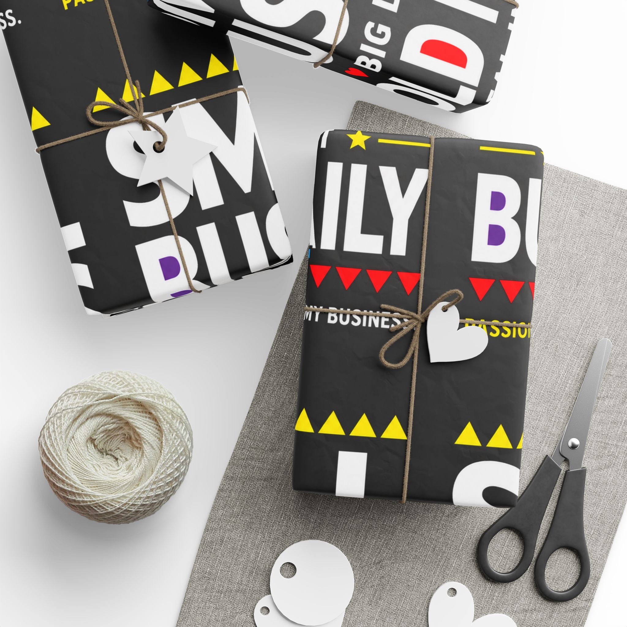 Small Business. Big Dreams. Bold Moves. Wrapping Paper – Entrepreneur Gift Wrap🎁✨