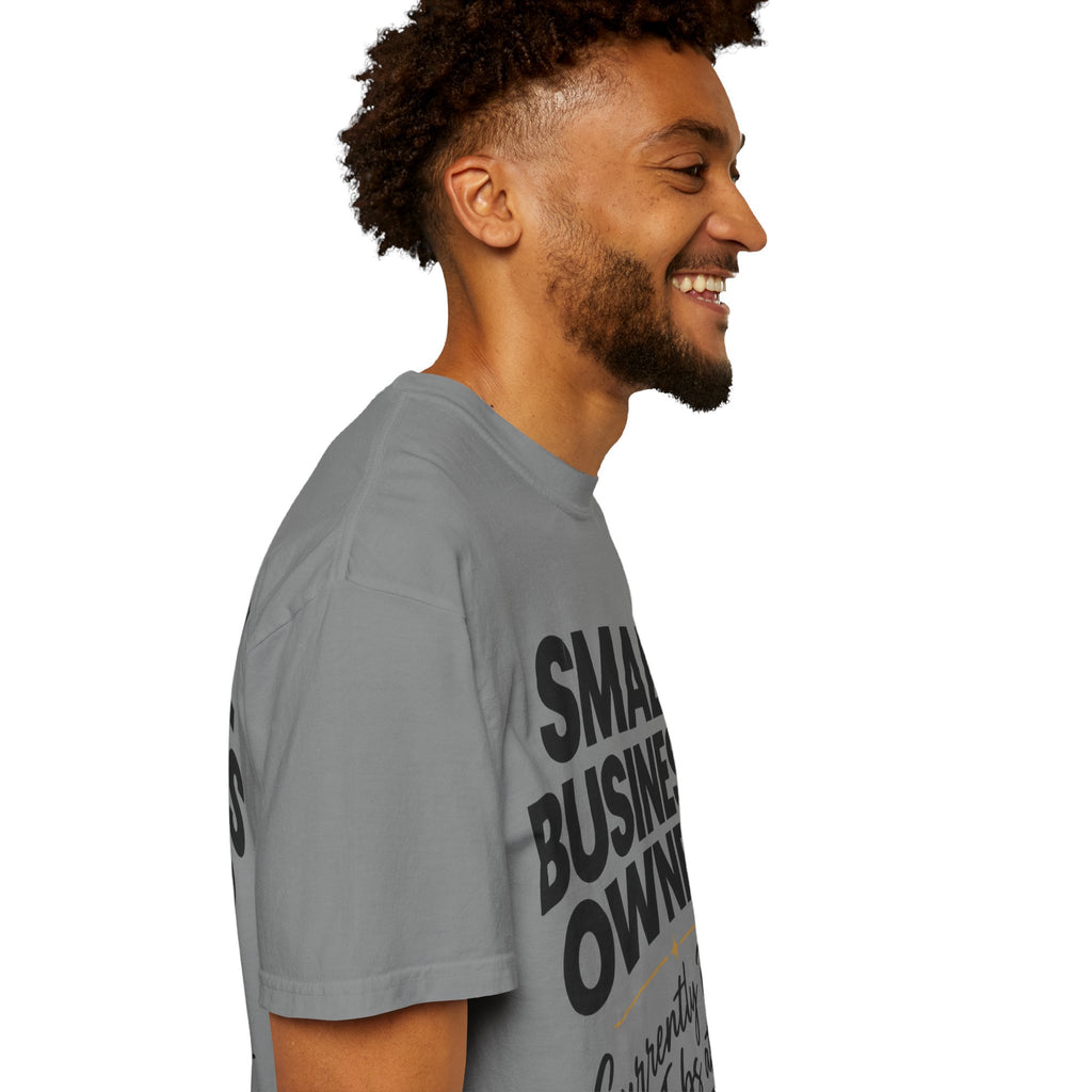 Small Business Owner T-Shirt | “Currently Doing 12 Jobs at Once” Funny Entrepreneur Tee
