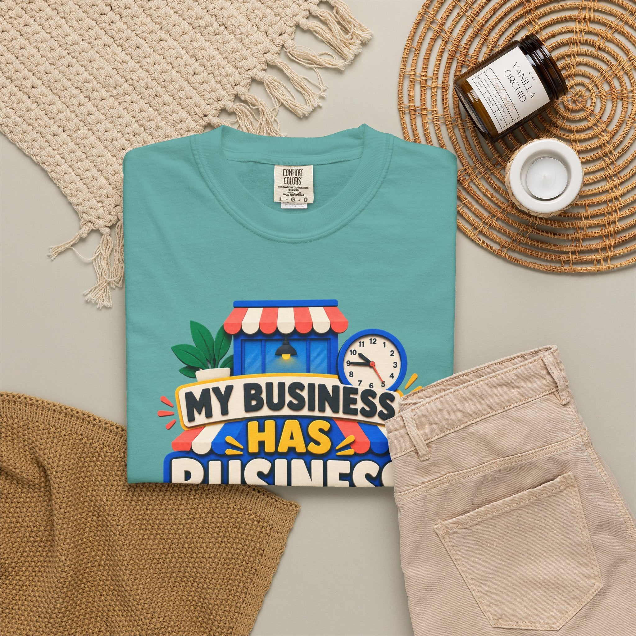 Funny Small Business Owner T-Shirt — “My Business Has Business Hours, I Do Not” Graphic Tee