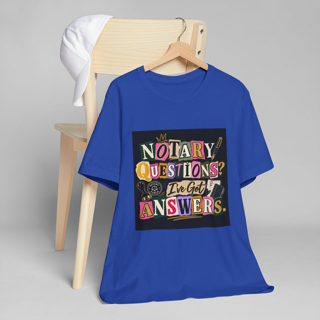 Peace, Love & Notarizations T-Shirt | Retro Notary Public Tee | Gift for Mobile Notaries & Loan Signing Agents