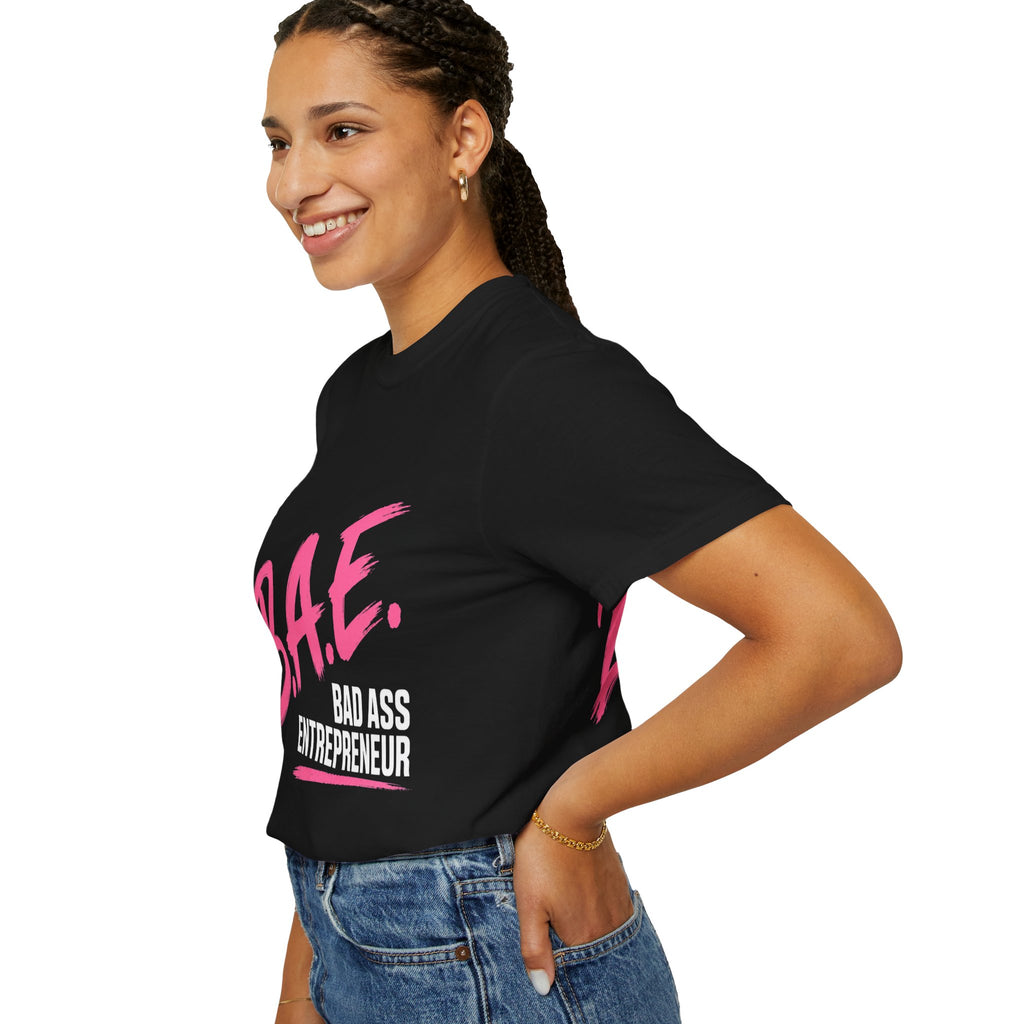 B.A.E. Bad Ass Entrepreneur Graphic Tee | Bold Business Owner Shirt