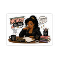 Notary On Duty  Sticker Sheet. Vinyl Sticker  | Decal | Cute Business Owner Laptop Sticker