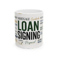 Loan Signing Agent Mug | Mobile Notary Coffee Mug | Escrow & Mortgage Closing Gift | Notary Public Ceramic Mug