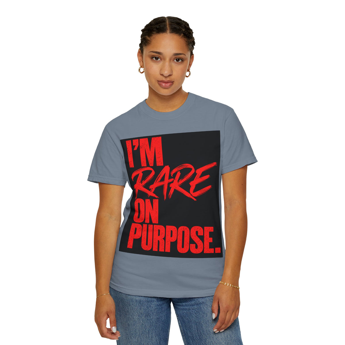 ❤️ I'm Rare on Purpose Heavyweight Graphic Tee