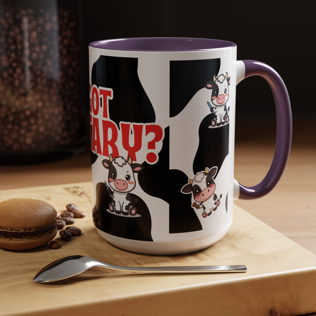 Got Notary? Cow Print Accent Coffee Mug | Funny Notary Public Gift | 11oz & 15oz