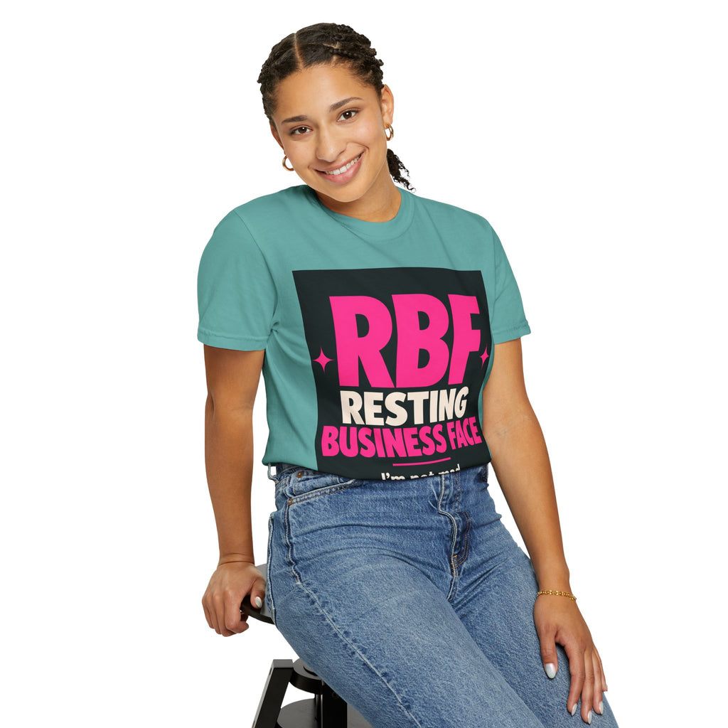 RBF Resting Business Face T-Shirt — I'm Not Mad, I'm Calculating Profit