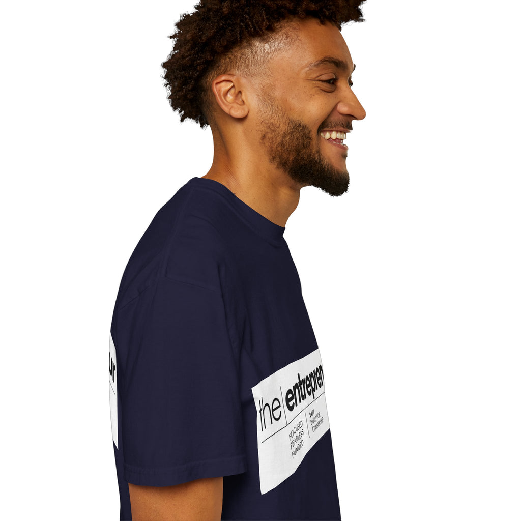 The Entrepreneur Garment-Dyed T-Shirt — Focused, Fearless, Funded Business Owner Tee