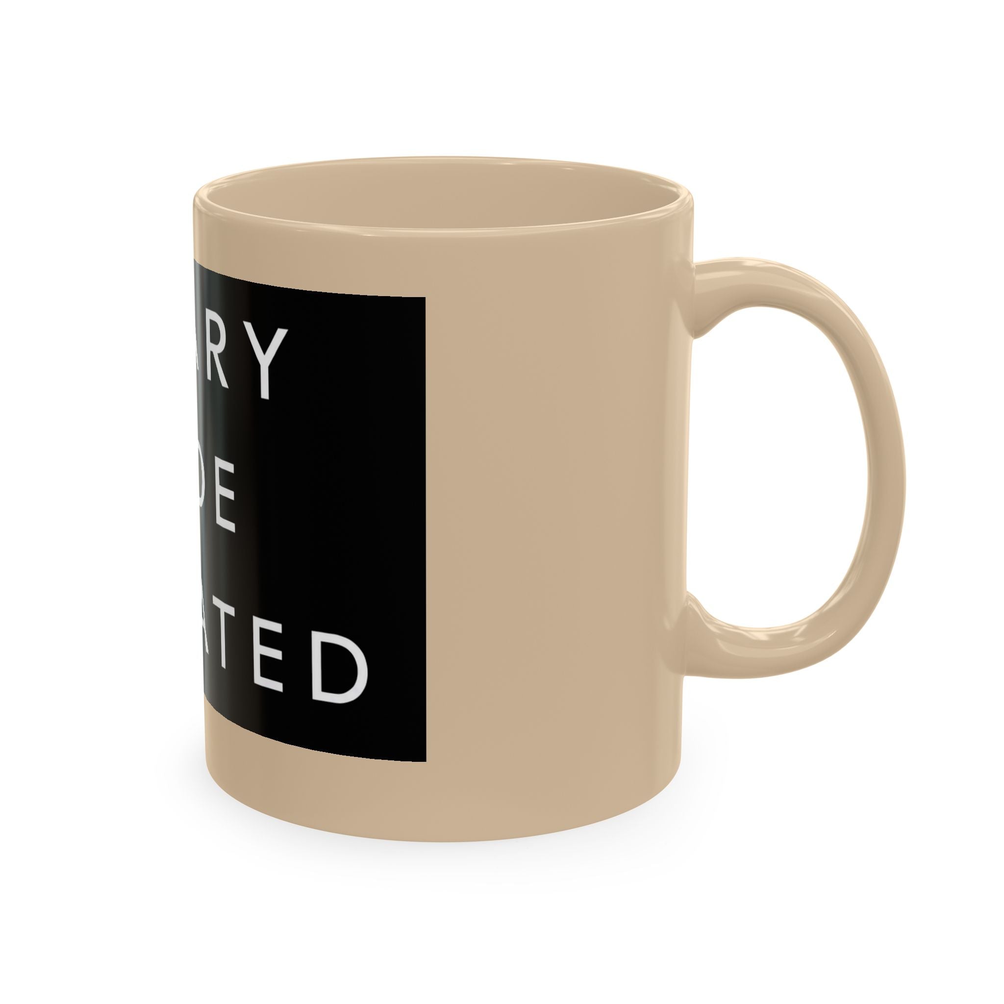 Notary Mode Activated Ceramic Mug — Funny Notary Gift, Office Coffee Cup