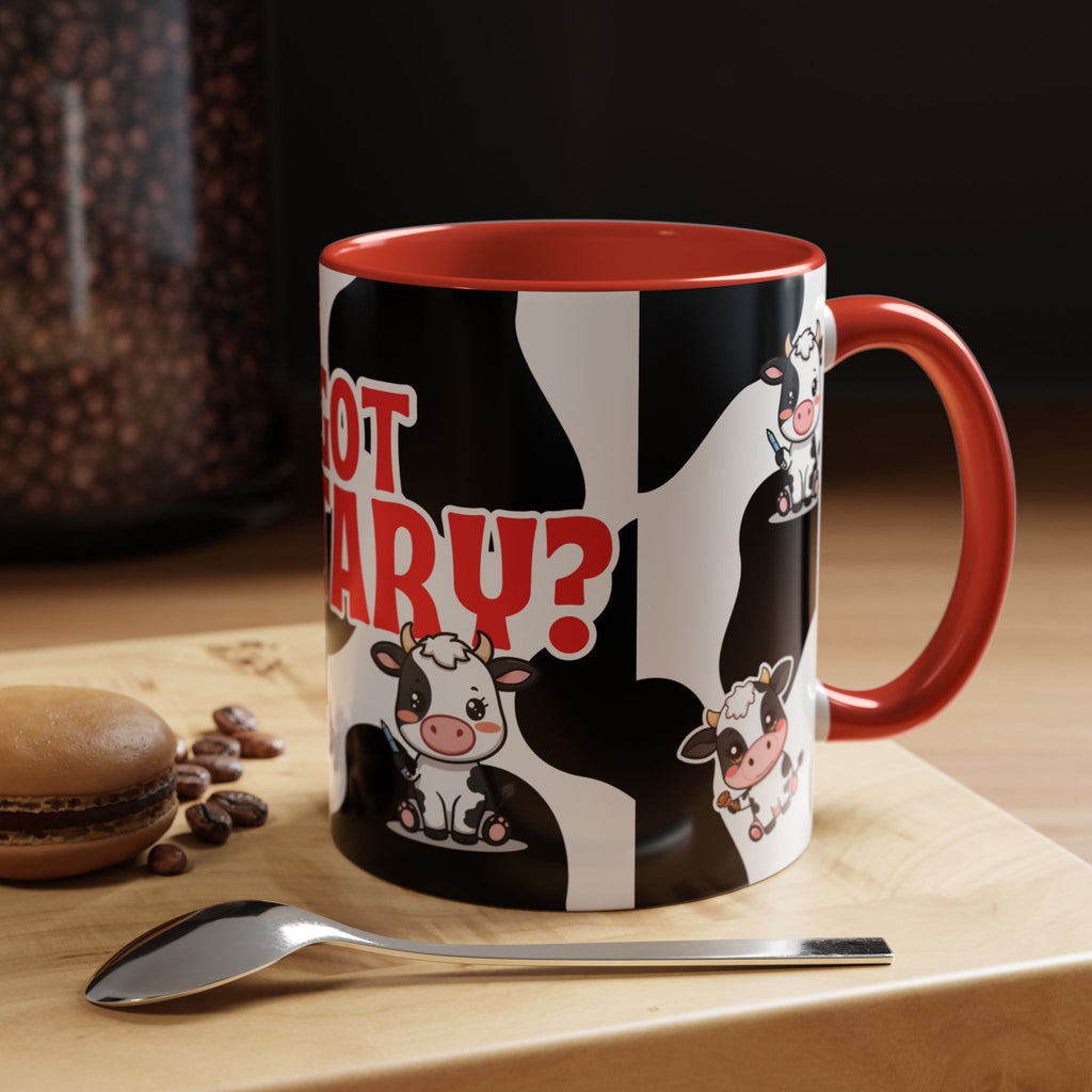 Got Notary? Cow Print Accent Coffee Mug | Funny Notary Public Gift | 11oz & 15oz