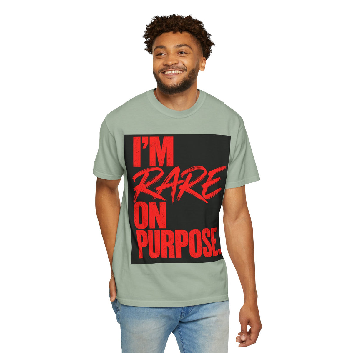 ❤️ I'm Rare on Purpose Heavyweight Graphic Tee