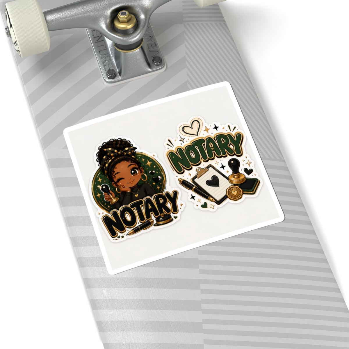 💚 Notary | Kawaii Vinyl Sticker