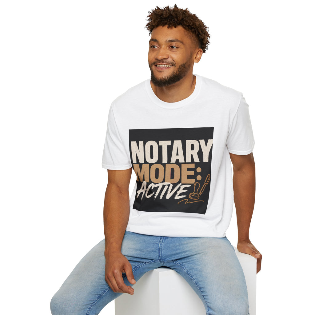 🔥 Notary Mode: Active — “I Secure Signatures” Notary Tee