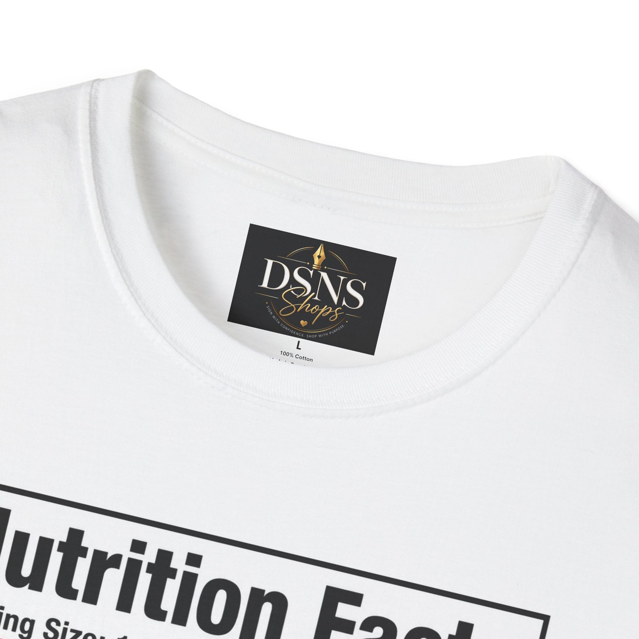 Nutrition Facts T-Shirt | Serving Size: 1 Dream | Entrepreneur Motivation Tee