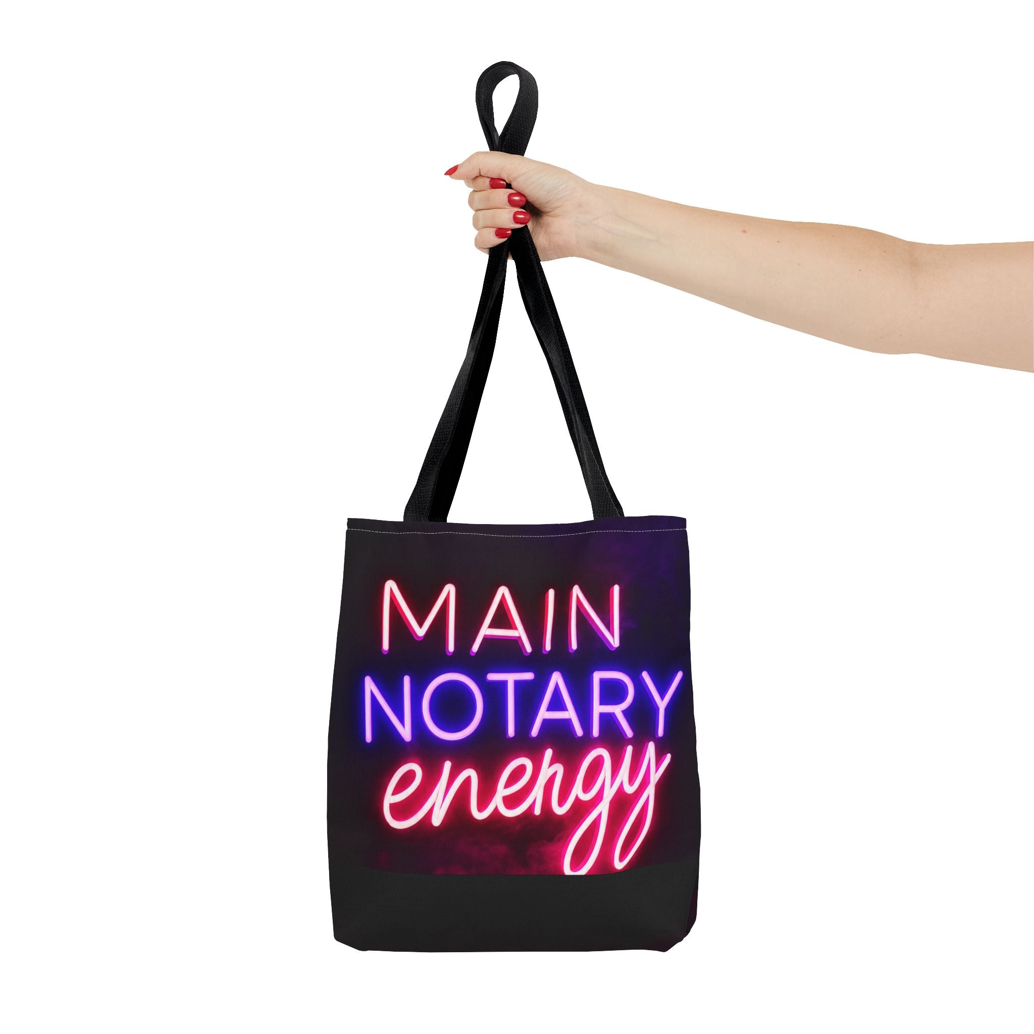 Main Notary Energy Tote Bag | Neon Notary Public Work Bag