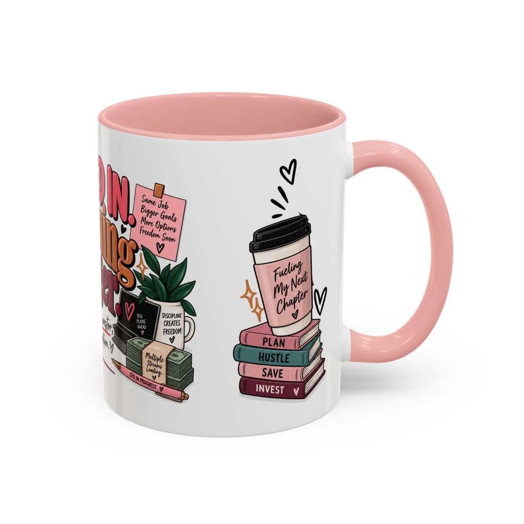 Clocked In, Dreaming Bigger Ceramic Mug — Side Hustle & Entrepreneur Coffee Cup