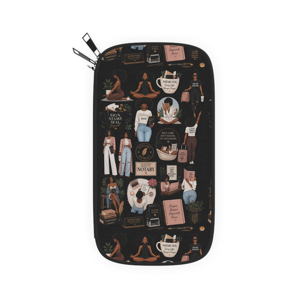 Notary Travel Wallet | Passport Holder & Organizer for Notaries, Loan Signing Agents & Entrepreneurs