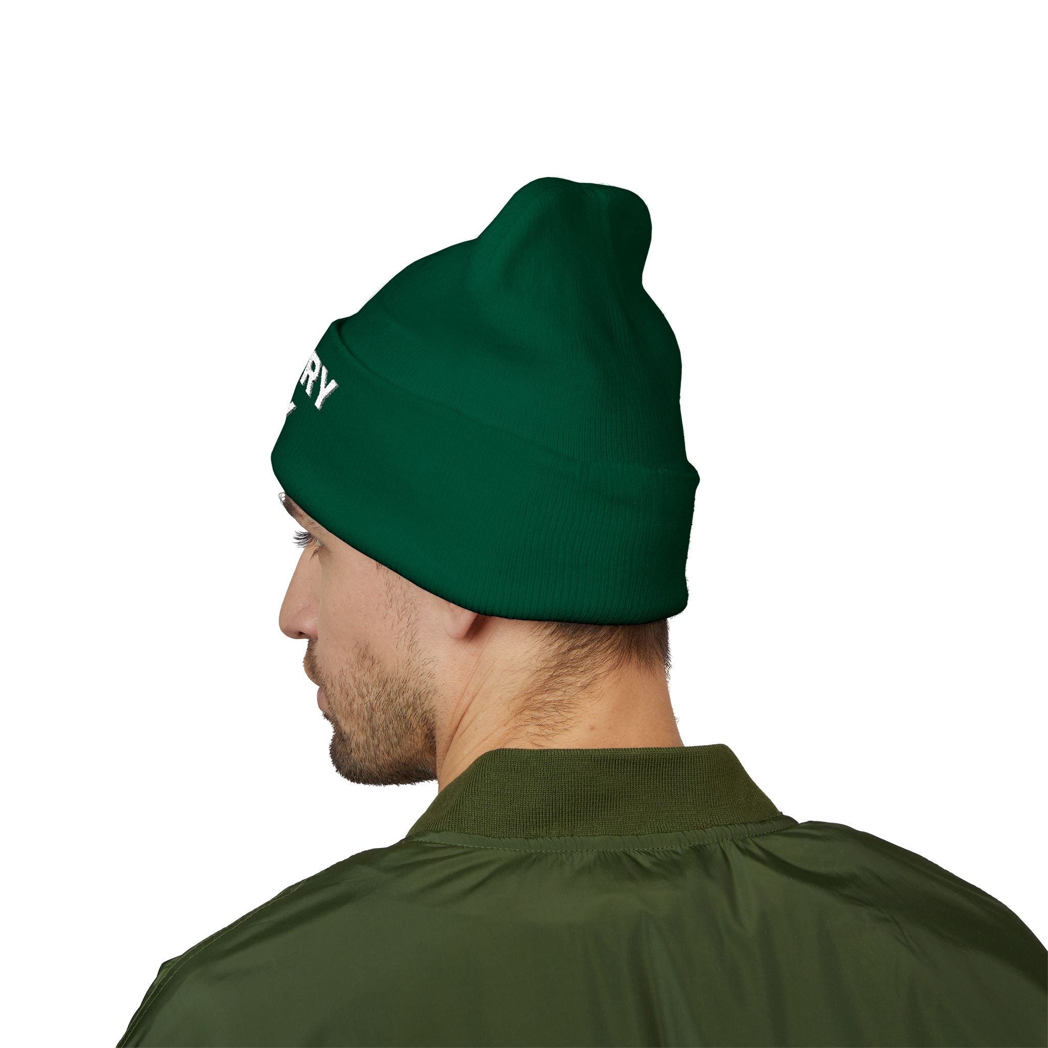 Notary Guy Embroidered Cuffed Beanie | Men's Notary Public Winter Hat