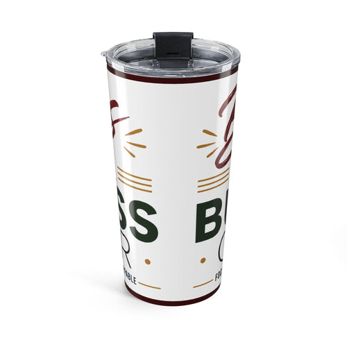 Badass Small Business Owner 20oz Tumbler-Small Business Owner Motivational Drinkware