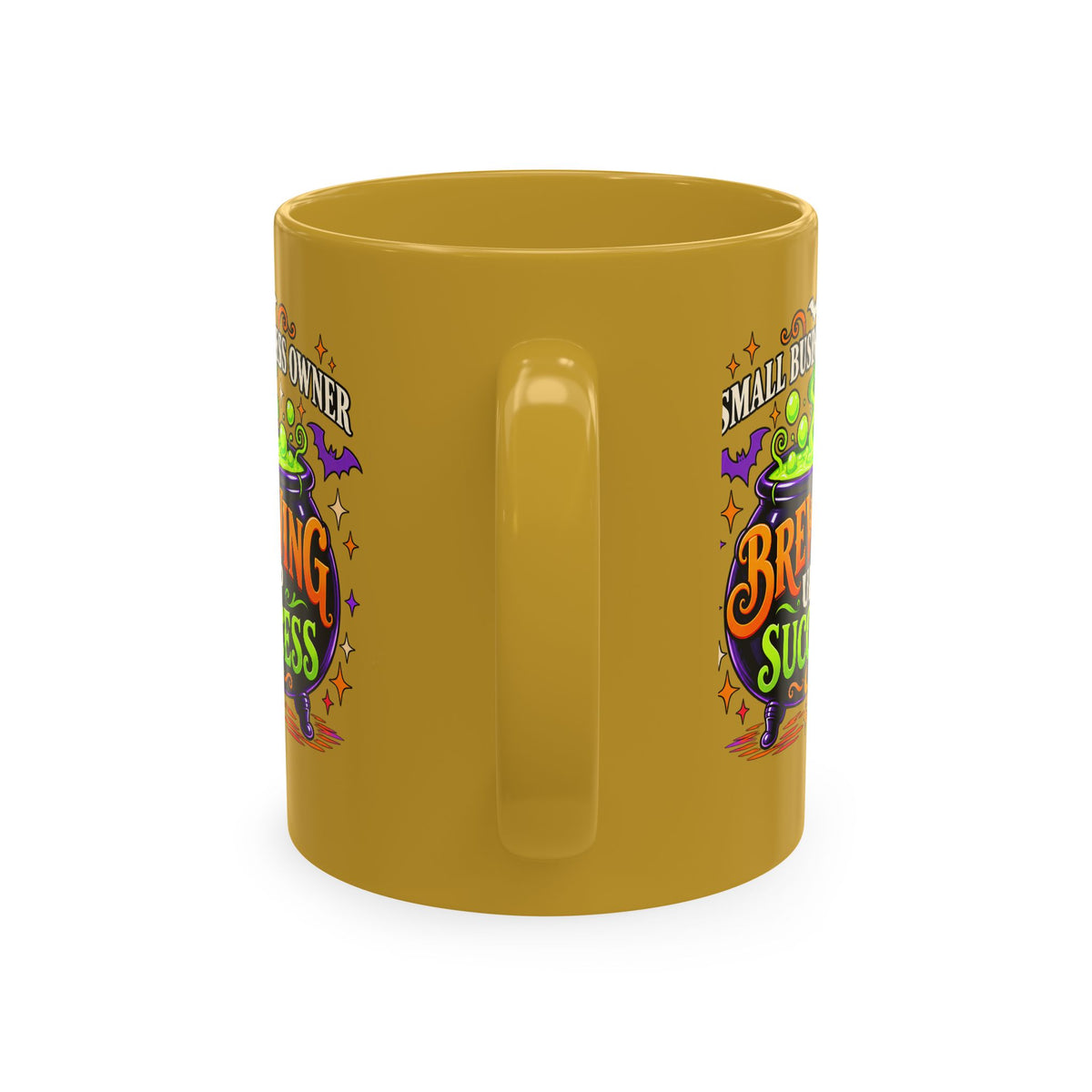 Brewing Up Success Mug | Small Business Owner Halloween Ceramic Coffee Cup