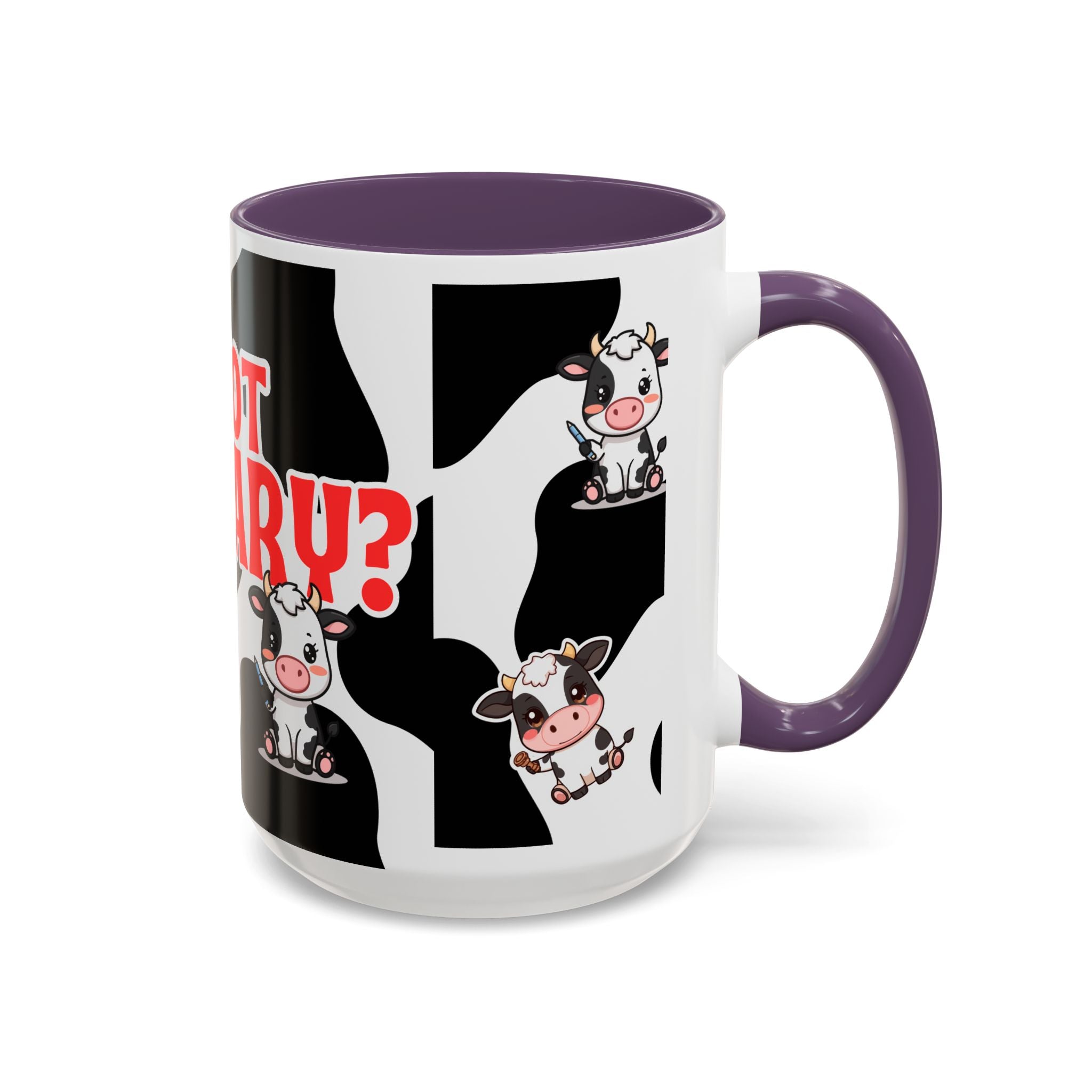 Got Notary? Cow Print Accent Coffee Mug | Funny Notary Public Gift | 11oz & 15oz