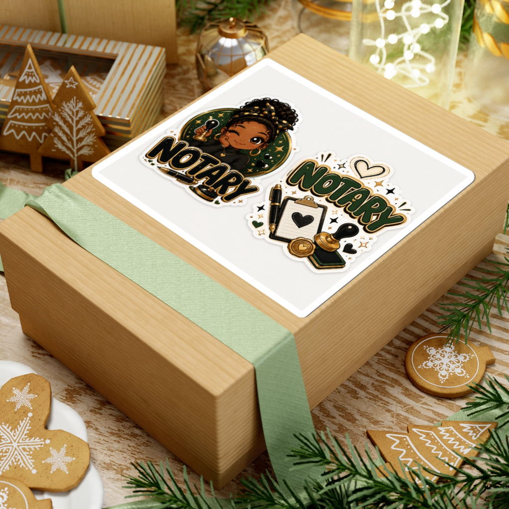 💚 Notary | Kawaii Vinyl Sticker