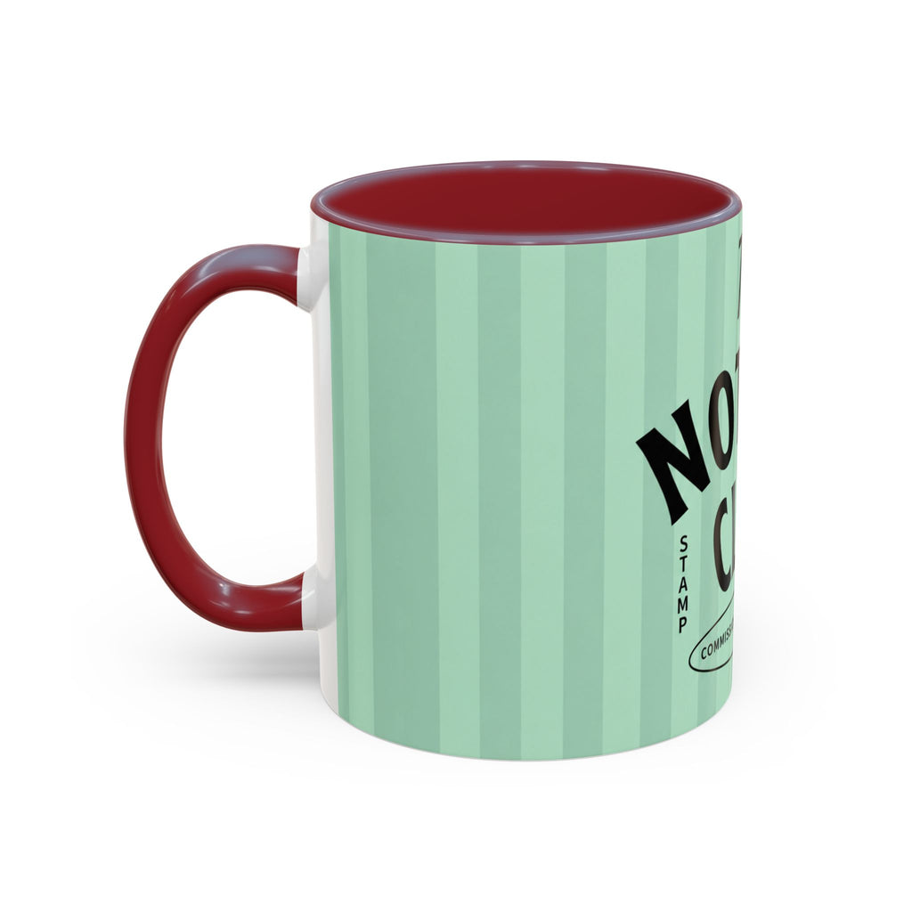 The Notary Club Accent Coffee Mug — Commissioned & Confident Notary Public Gift