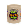 Brewing Up Success Mug | Small Business Owner Halloween Ceramic Coffee Cup