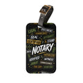 Notary Luggage Tag | Travel Bag Tag for Notaries, Loan Signing Agents & Legal Professionals