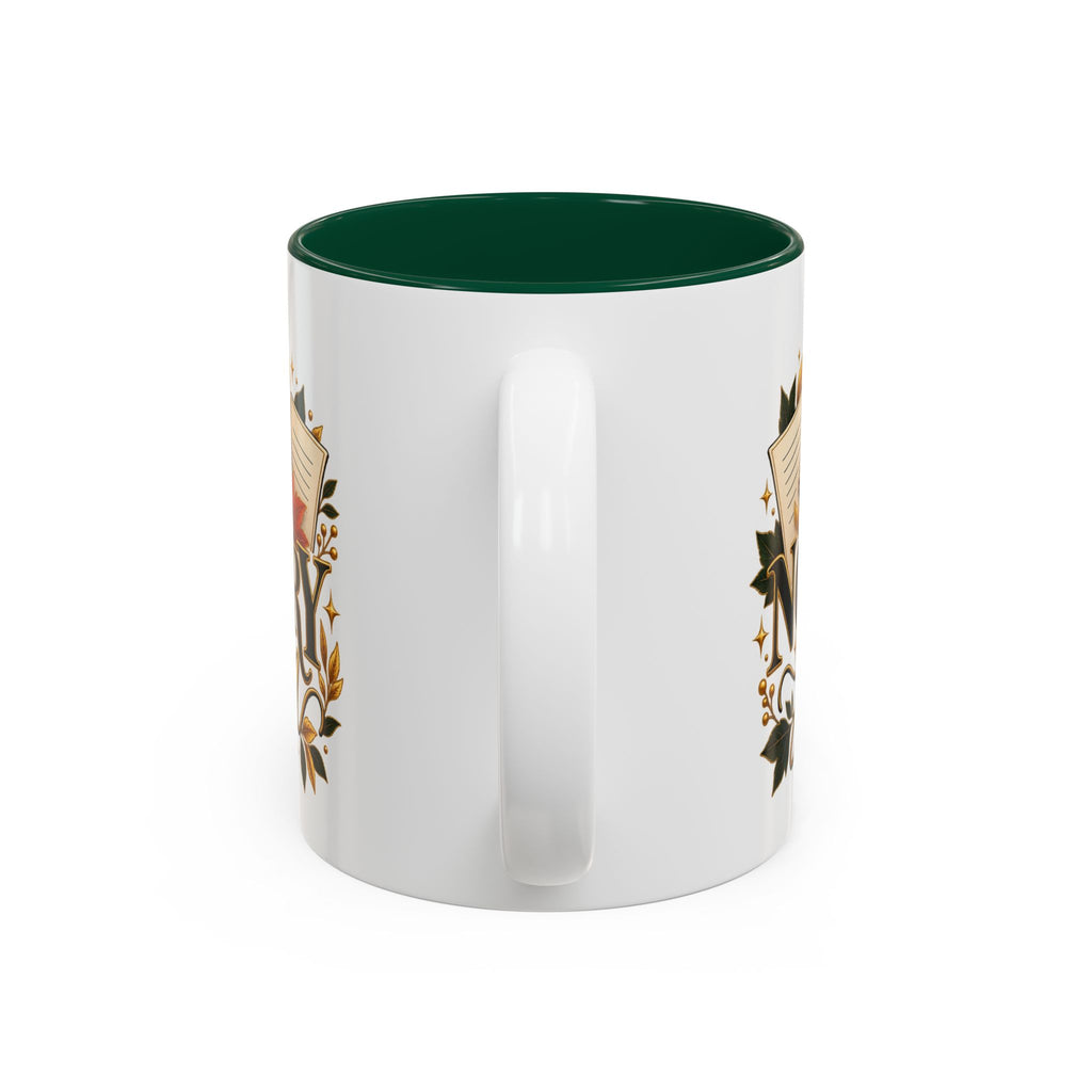 Notary Season Fall Accent Mug — Autumn Notary Public Coffee Cup