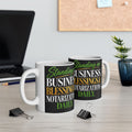 ☕ Standing on Business, Blessings & Notarizations Daily Coffee Mug | Notary Mug | Entrepreneur Gift | Mobile Notary Cup | Business Motivation Mug