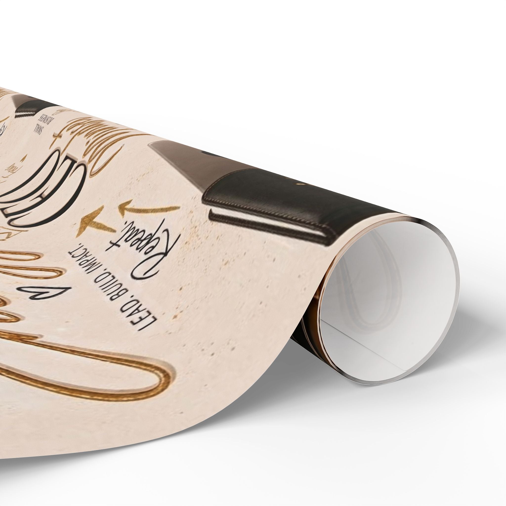 👑 CEO Energy Wrapping Paper – Small Business Owner Gift Wrap ✨