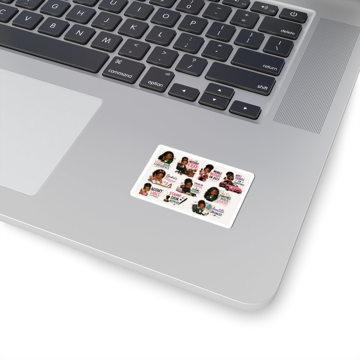 💼 Signature Success Collection | Kawaii Notary Vinyl Stickers
