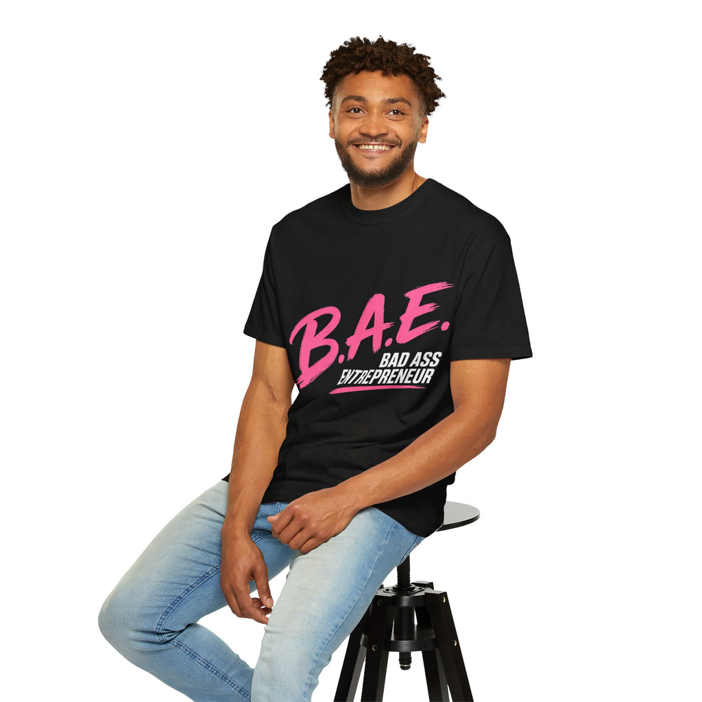 B.A.E. Bad Ass Entrepreneur Graphic Tee | Bold Business Owner Shirt