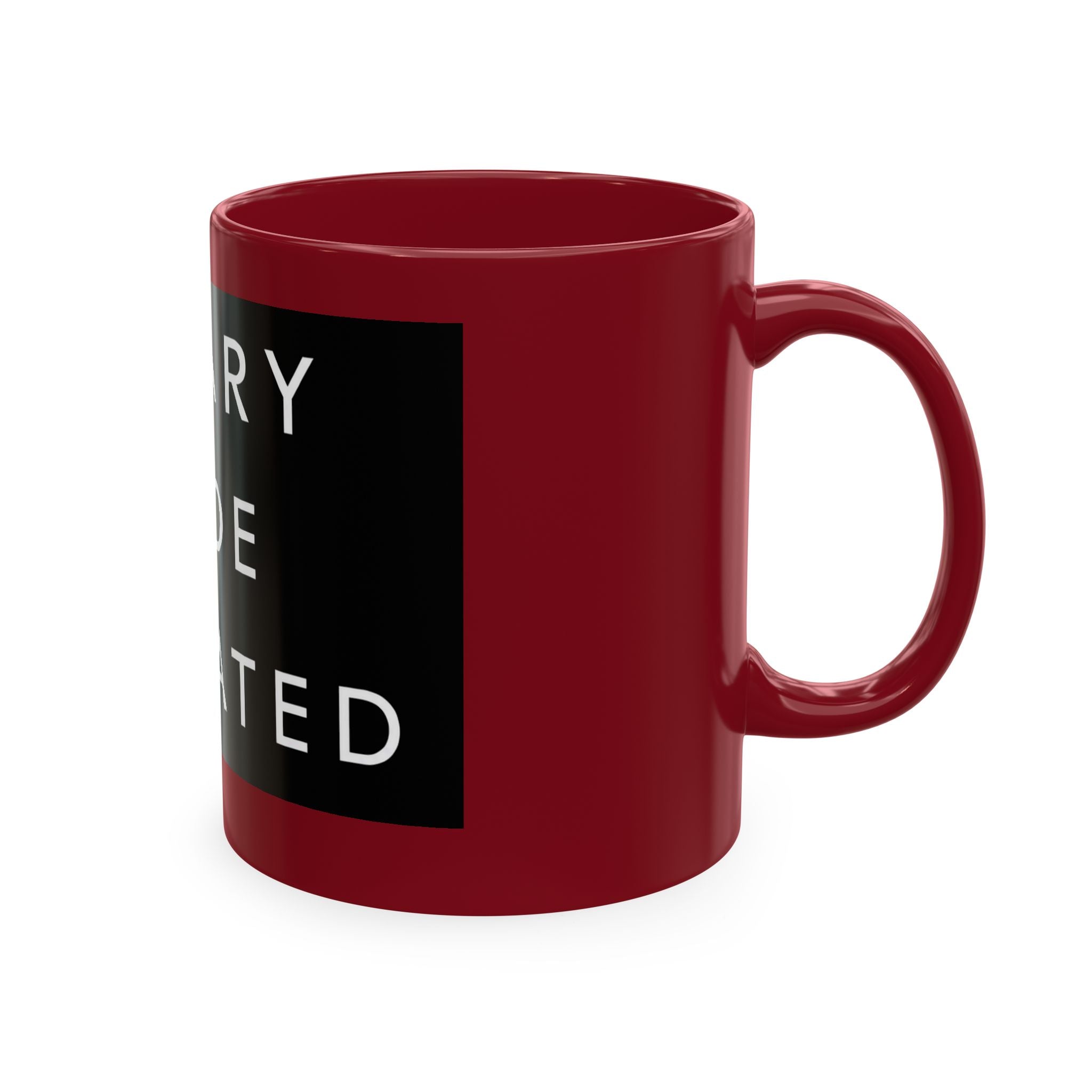 Notary Mode Activated Ceramic Mug — Funny Notary Gift, Office Coffee Cup