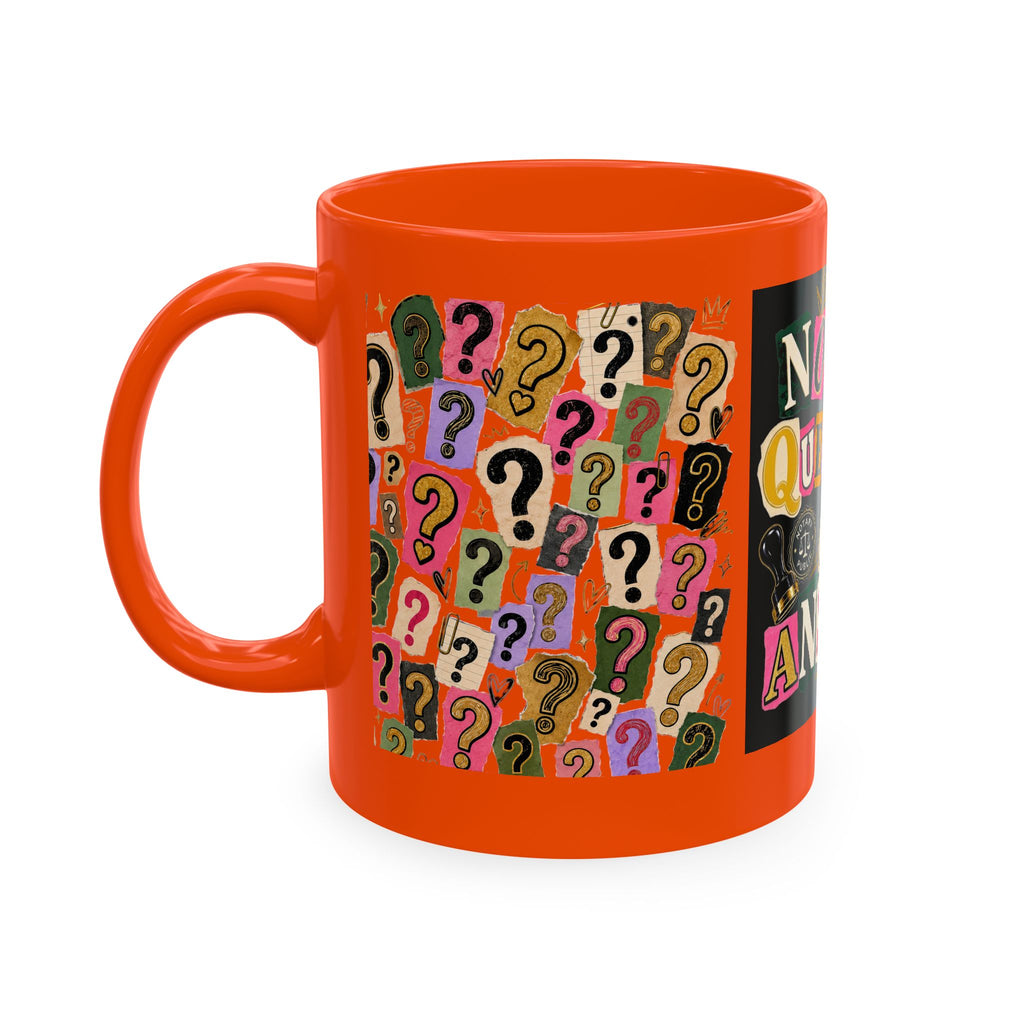 Notary Questions? I’ve Got Answers Ceramic Mug — Colorful Notary Public Coffee Cup